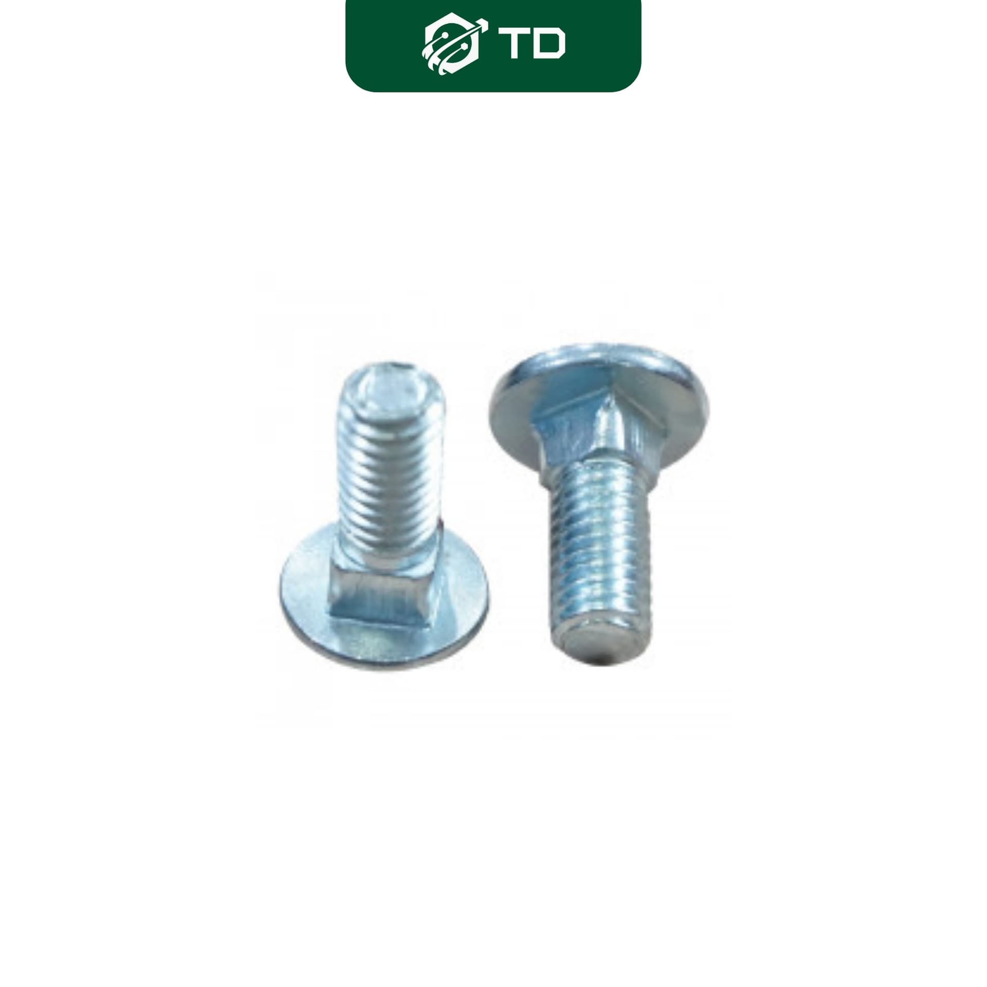 Bulong cổ vuông thép, inox, hệ inch
