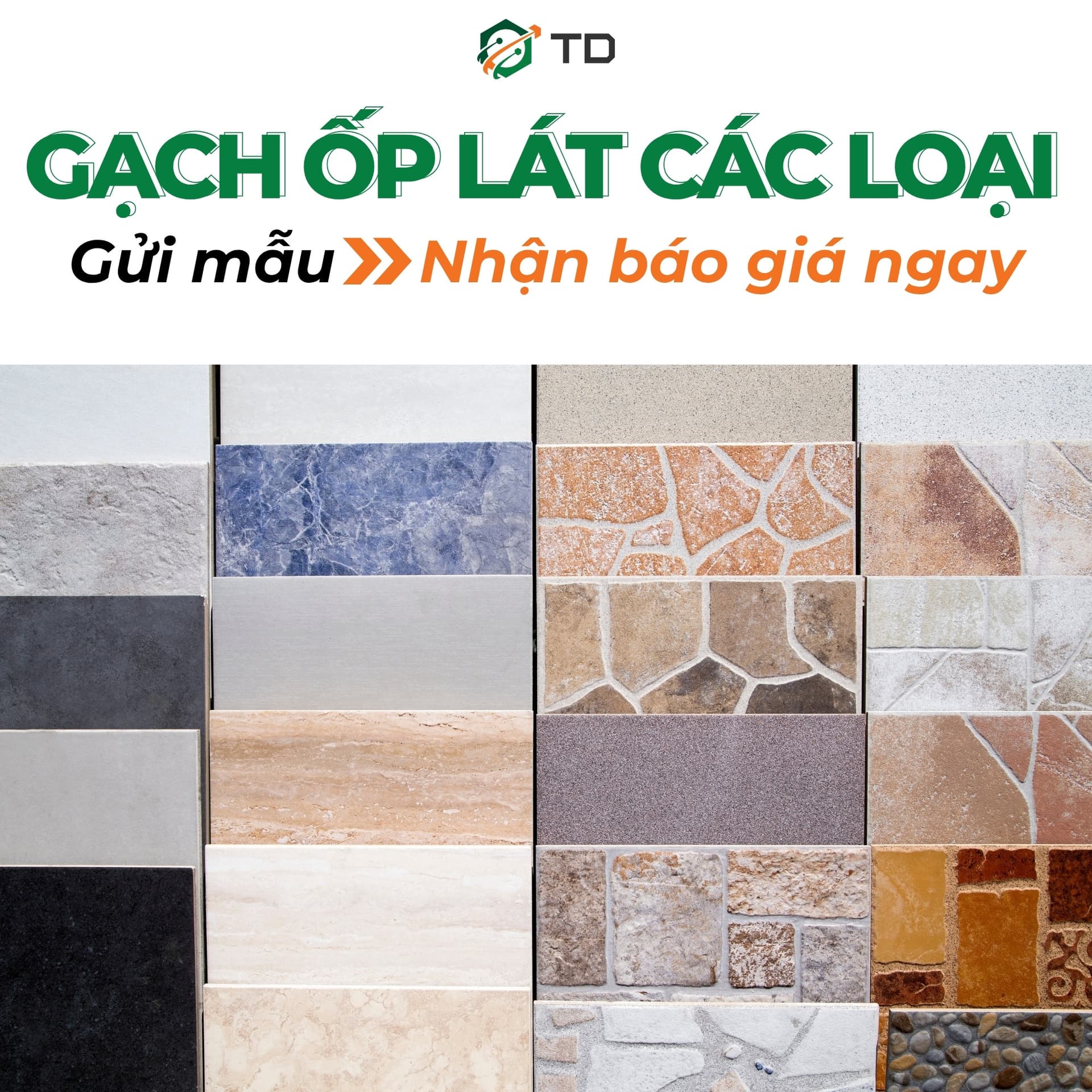 Gạch ốp lát các loại 