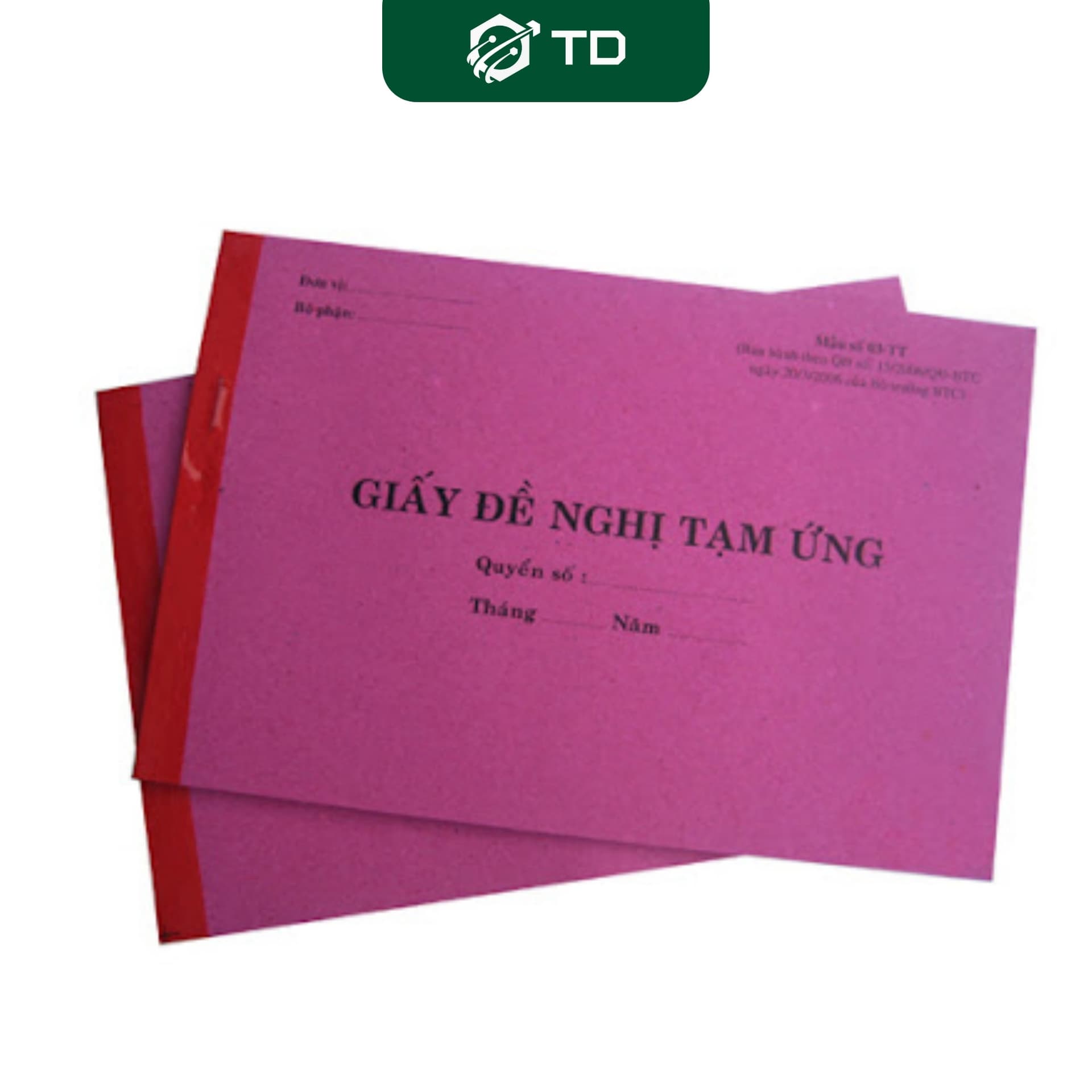 Phiếu tạm ứng 