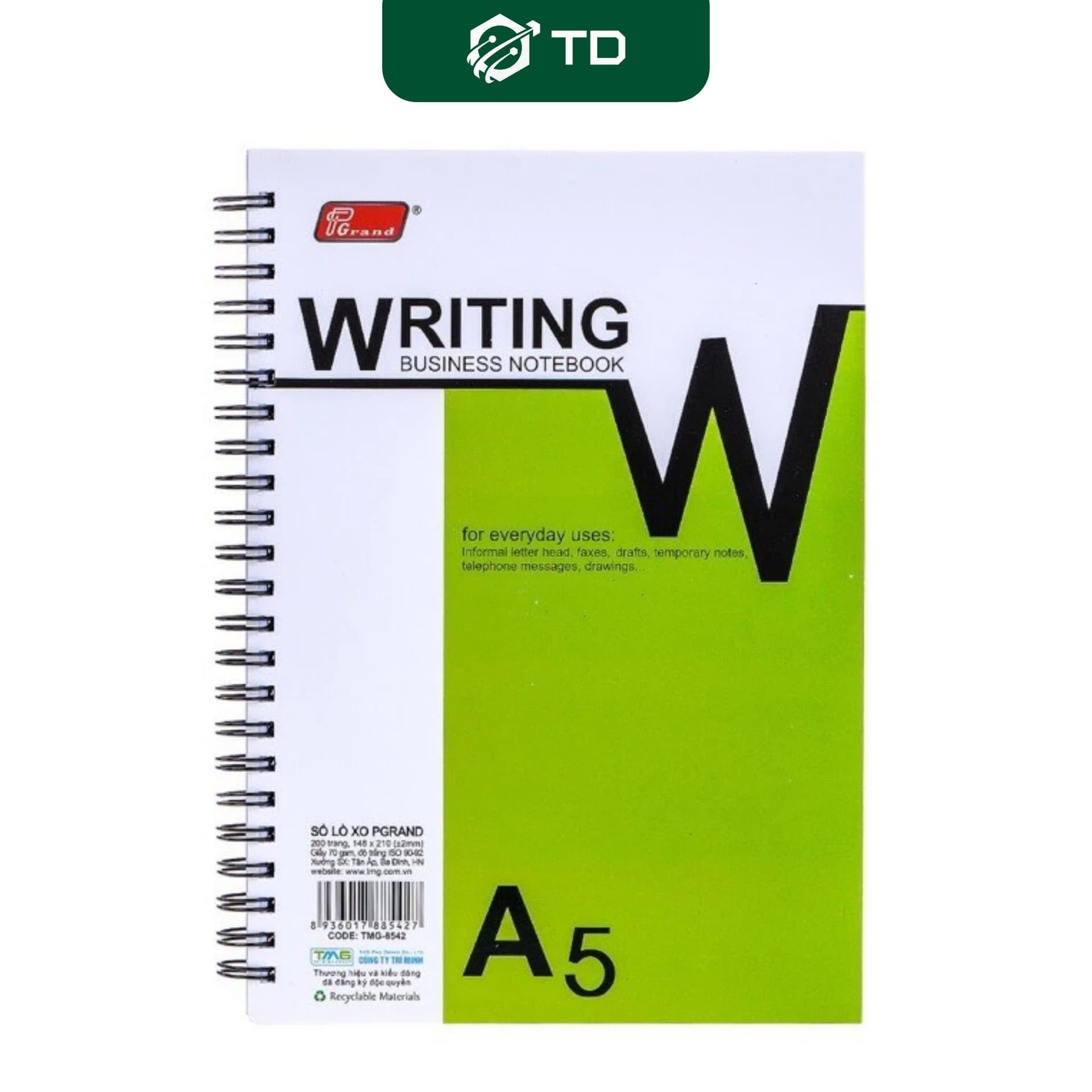 Sổ lò xo A5