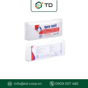 Bông y tế, tiệt trùng sử dụng ngay
