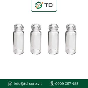 Chai vial thủy tinh V08A, trong suốt 8ml