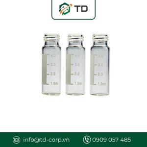 Chai vial thủy tinh V13B trong suốt 4ml chia vạch