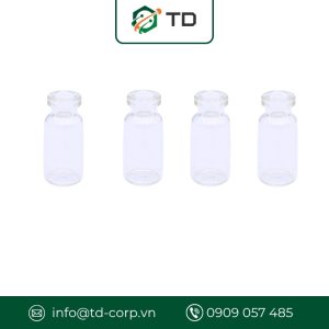 Chai vial thủy tinh VH06A, trong suốt 6ml không nắp