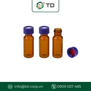 Chai vial thủy tinh ngắn hổ phách 0.3ml VL9C