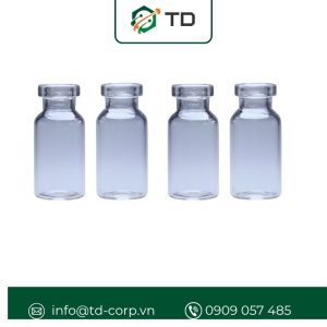 Chai vial thủy tinh trong suốt, không có ống bên trong 0.3ml VL9E