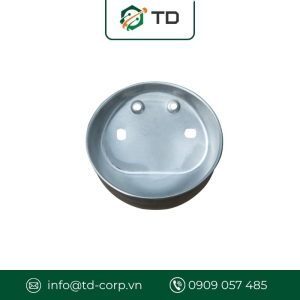 Chén uống nước cho heo con bằng inox