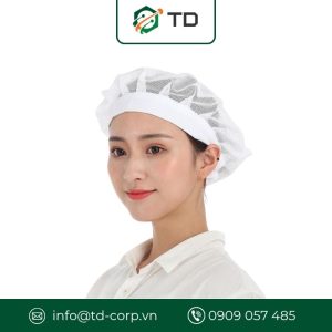 Mũ Trùm Đầu Người Lao Động Ngành Thực Phẩm
