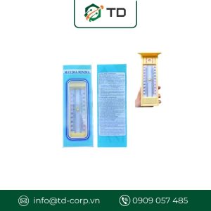 Nhiệt kế Max – Min đo nhiệt độ trong trại