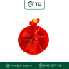 Mang tap an heo con bang nhua 6 canh 30cm DQ