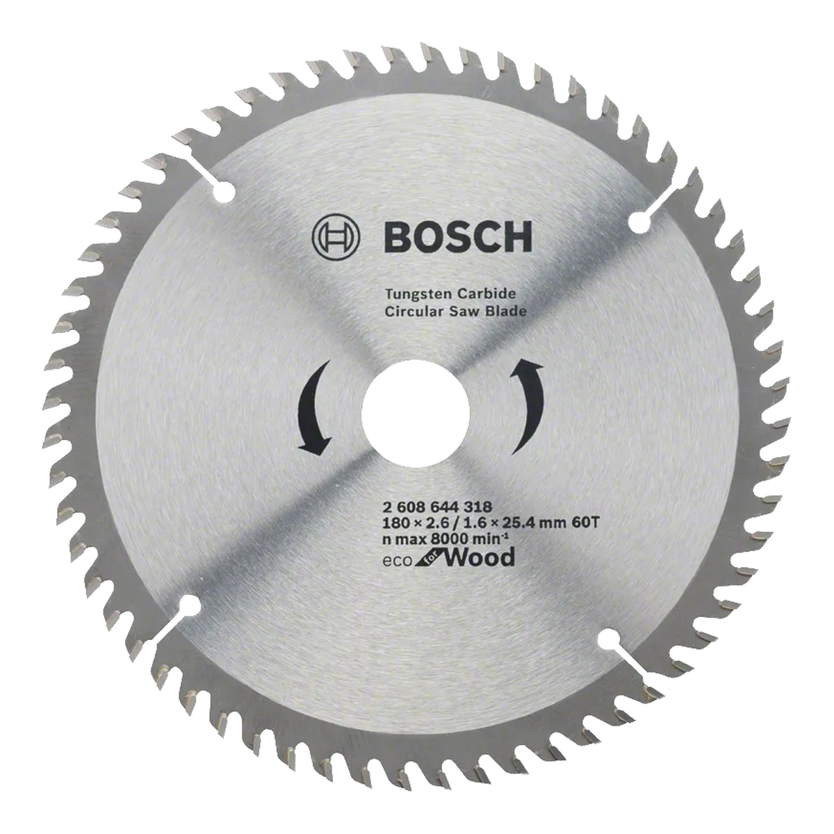 Lưỡi cưa gỗ Mới Bosch 180×25.4mm T40 2608644317