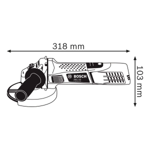 Máy mài góc Bosch GWS 7-125 06013880K2