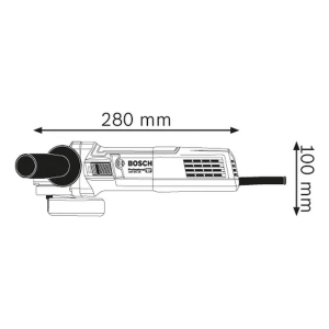 Máy mài góc nhỏ Bosch GWS 900-100 06013960K0