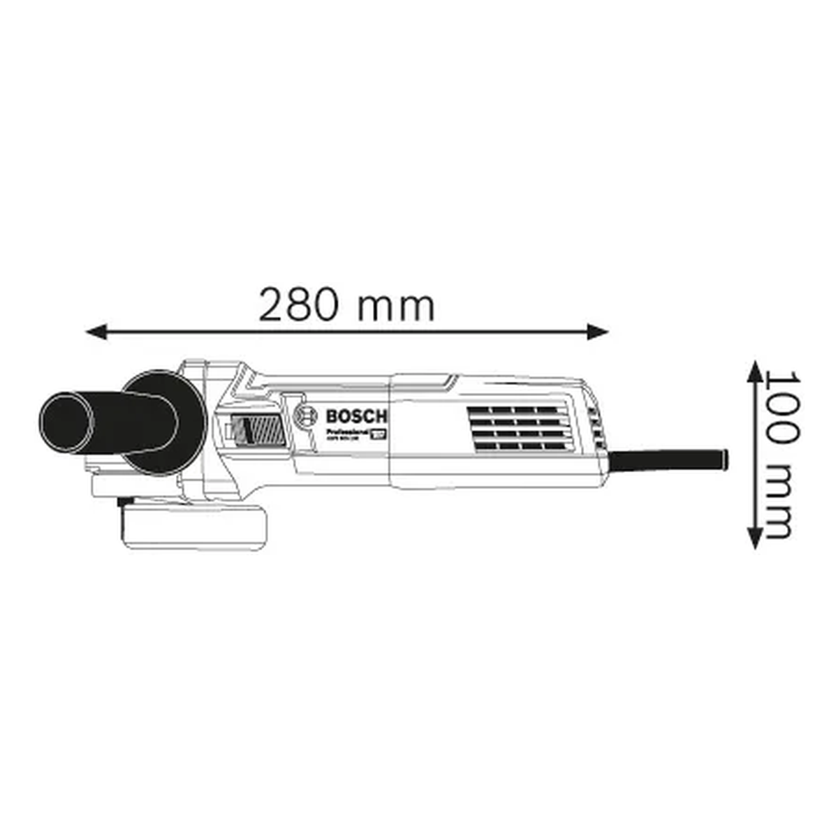 Máy mài góc nhỏ Bosch GWS 900-100 06013960K0