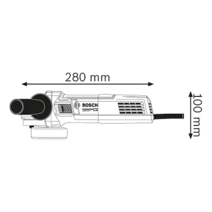 Máy mài góc nhỏ Bosch GWS 900-100S 06013961K0