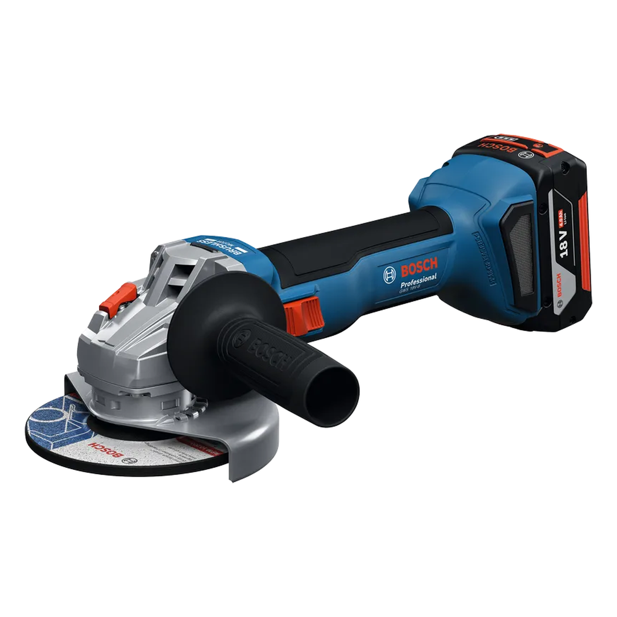Máy mài góc dùng pin Bosch GWS 18V-8 (100mm) 06019N90K1