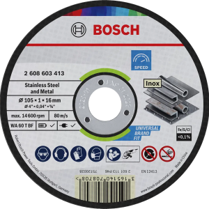 Đá cắt Bosch 105×1.0x16 (inox) 2608603413