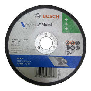 Đá cắt Bosch 105×1.2x16mm (sắt) 2608619701