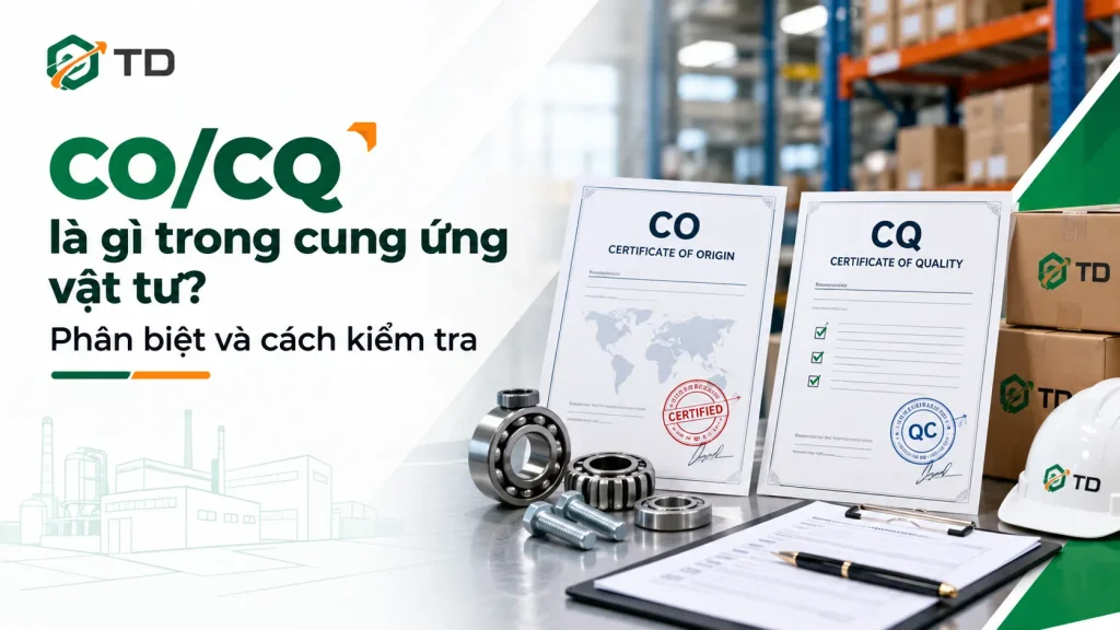 CO/CQ là gì trong cung ứng vật tư? Phân biệt và cách kiểm tra