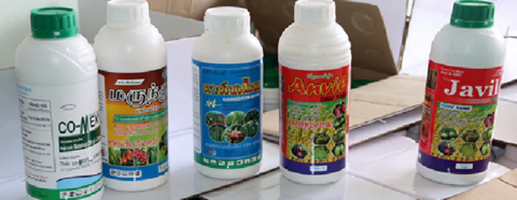 Phan bon va thuoc bao ve thuc vat mua ngoai khong ro nguon goc gay rui ro ton du. 1 3