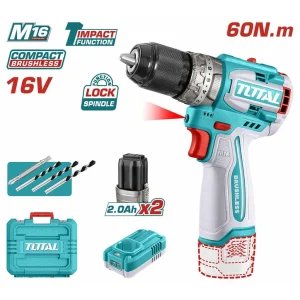 Máy khoan búa dùng pin không chổi than 16V