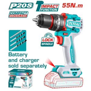 Máy khoan búa dùng pin không chổi than 20V (không kèm pin sạc)
