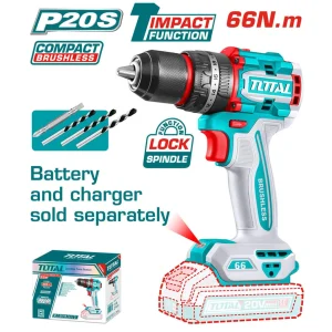 Máy khoan búa không chổi than dùng pin 20V