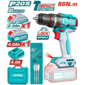 Máy khoan búa dùng pin không chổi than 20V TIDLI20868