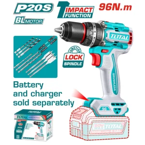 Máy khoan búa dùng pin không chổi than 20V (không kèm pin & sạc)