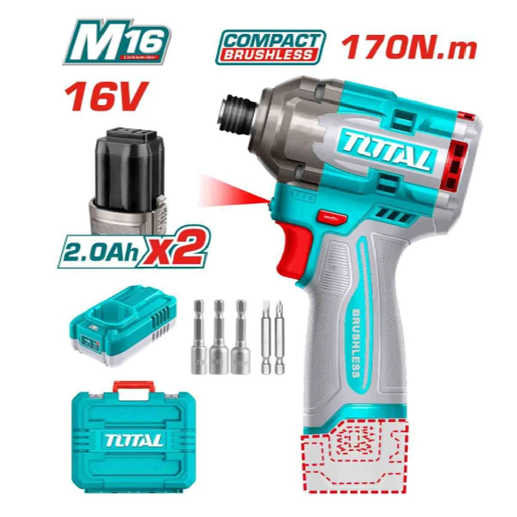 Máy siết vít dùng pin không chổi than 16V