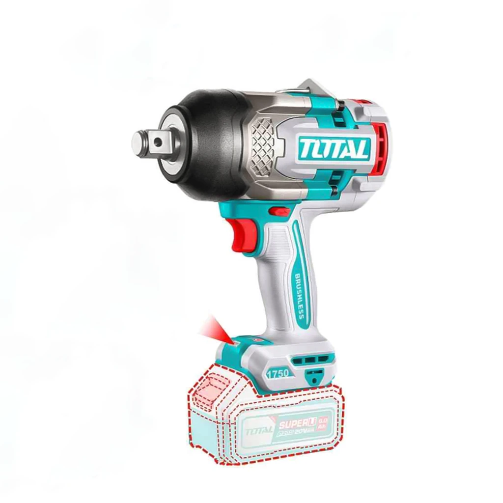 Máy siết buloong không chổi than dùng pin 20V (không kèm pin & sạc)