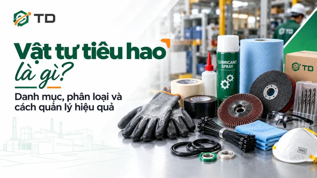 Vật tư tiêu hao là gì? Danh mục, phân loại và cách quản lý hiệu quả