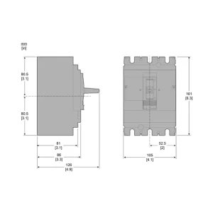 Aptomat khối Schneider Electric EasyPact CVS100F LV510332