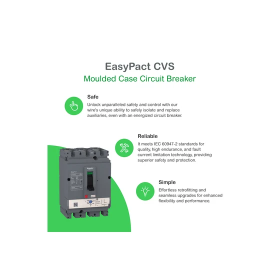 Aptomat khối Schneider Electric EasyPact CVS160F LV516333