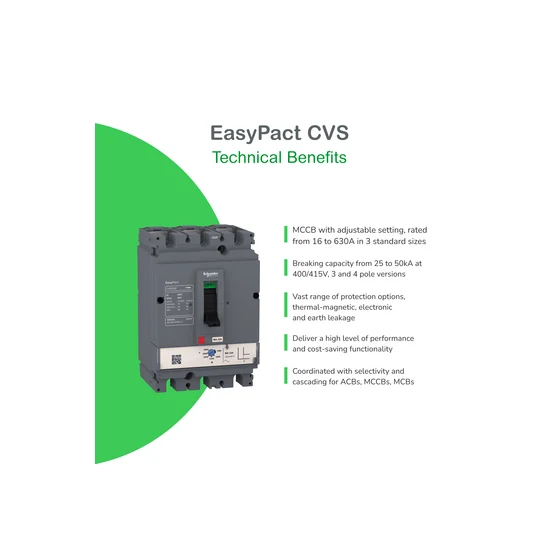 Aptomat khối Schneider Electric EasyPact CVS250F LV525332