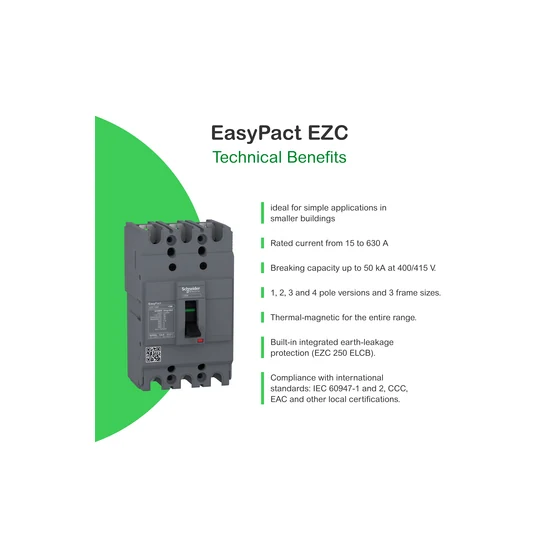 Aptomat khối Schneider Electric EasyPact EZC100N3075