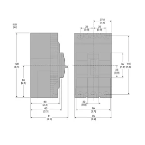 Aptomat khối Schneider Electric EasyPact EZC100N3100