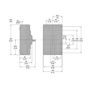 Aptomat khối Schneider Electric EasyPact EZC250N3250