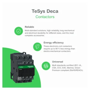 Khởi động từ Schneider Electric TeSys D LC1D12P7