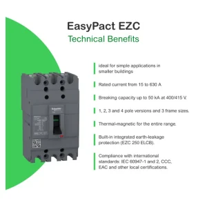 Aptomat khối Schneider Electric EasyPact EZC100N3050