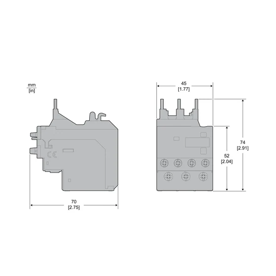 Rơ le nhiệt Schneider Electric EasyPact TVS LRE06