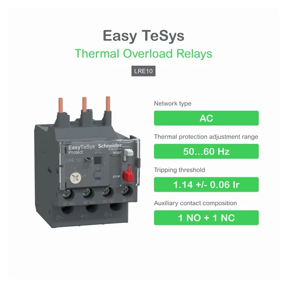 Rơ le nhiệt Schneider Electric EasyPact TVS LRE16