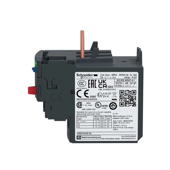 Rơ le nhiệt Schneider Electric TeSys D LRD22