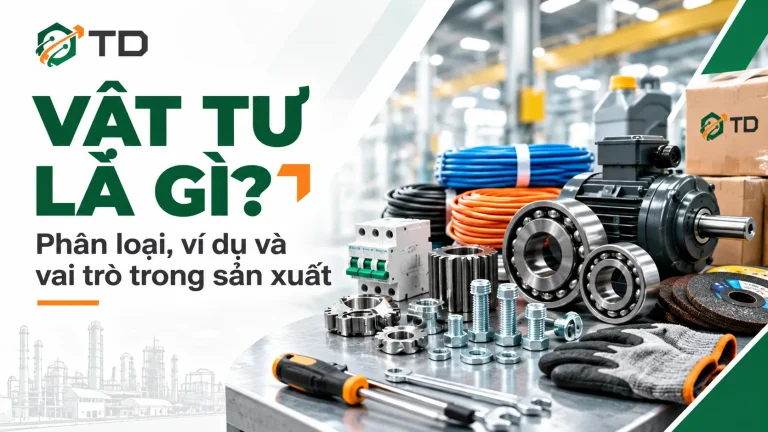 Vật tư là gì? Phân loại, ví dụ và vai trò trong sản xuất